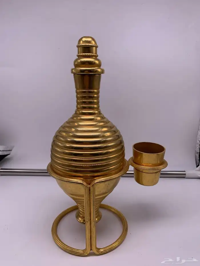 زمزمية نحاس مطلية ذهب 6