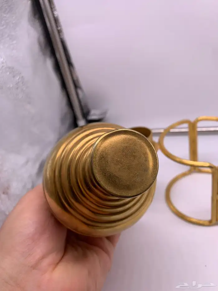 زمزمية نحاس مطلية ذهب 5