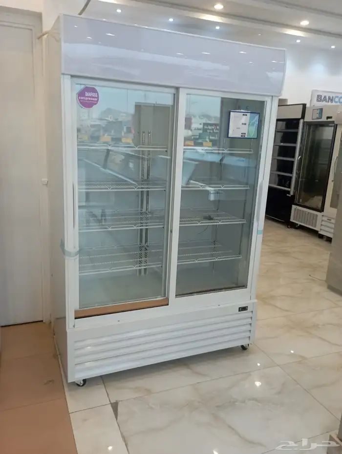 ثلاجات عرض بانكول بابين زجاج - كمبروسر الماني 3