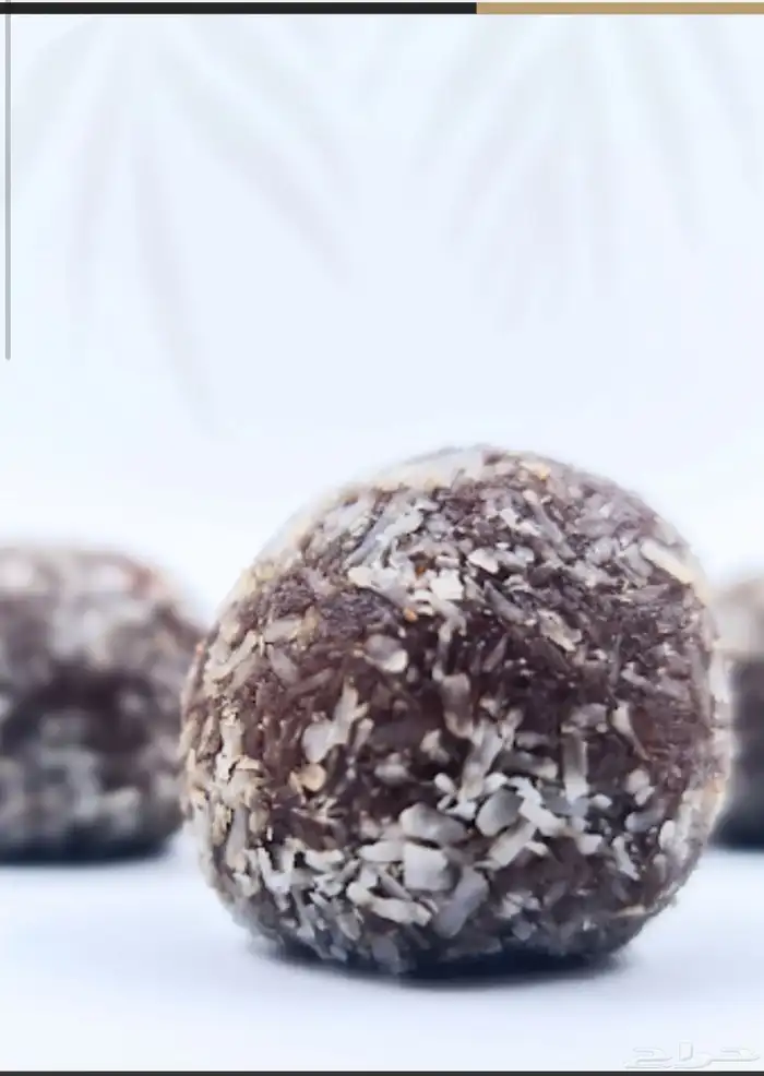 تمر بسمسم محشي طحينه تمرية جوز الهند محشي طحينه للمحلات 14