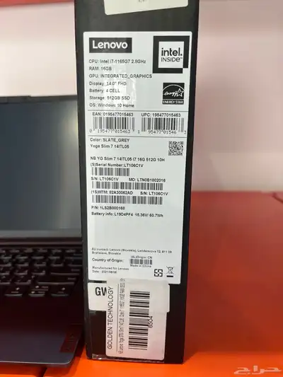 لاب توب لينوفو يوجا lenovo yoga slim 6