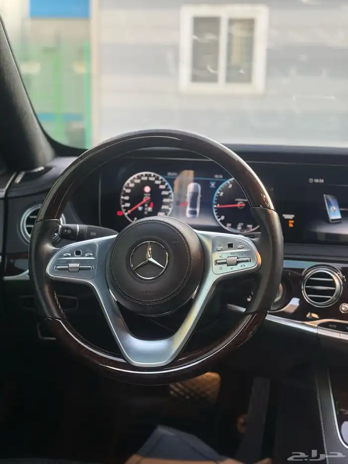 مرسيدس S560 2020 وارد كوريا دايمون وكالة تم البيع 15