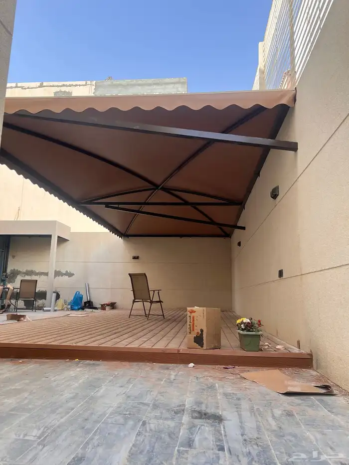 تركيب مظلات سواتر سندويتش بتل 2