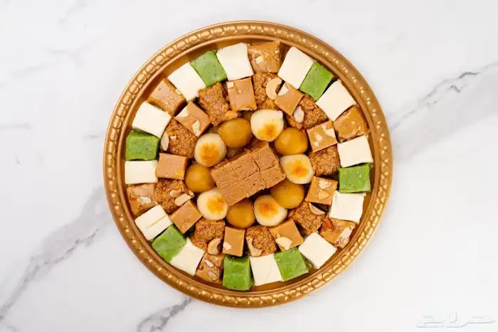 لدو ولبنية هريسه نارجيل مشبك بيتفور معمول غريبة للمحلات 22