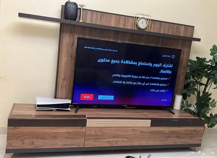 مكتبة تلفزيون ديكور تلفزيون 2