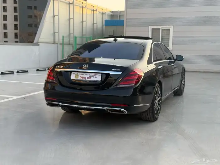 مرسيدس S560 2020 وارد كوريا دايمون وكالة تم البيع 2