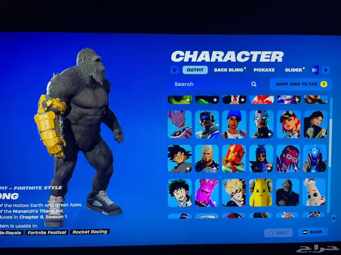 حساب فورت بي سي او اكس بوكس فقط اي سعر يجي ب ابيع 1