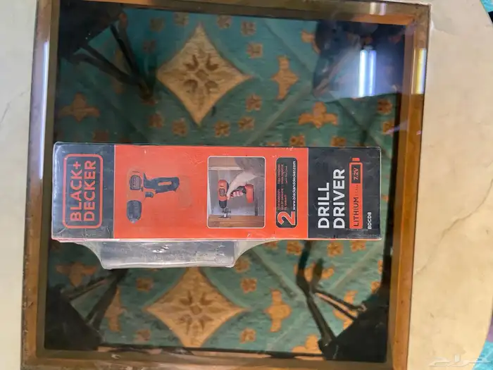 دريل شحن BLACK DECKER جديد 1