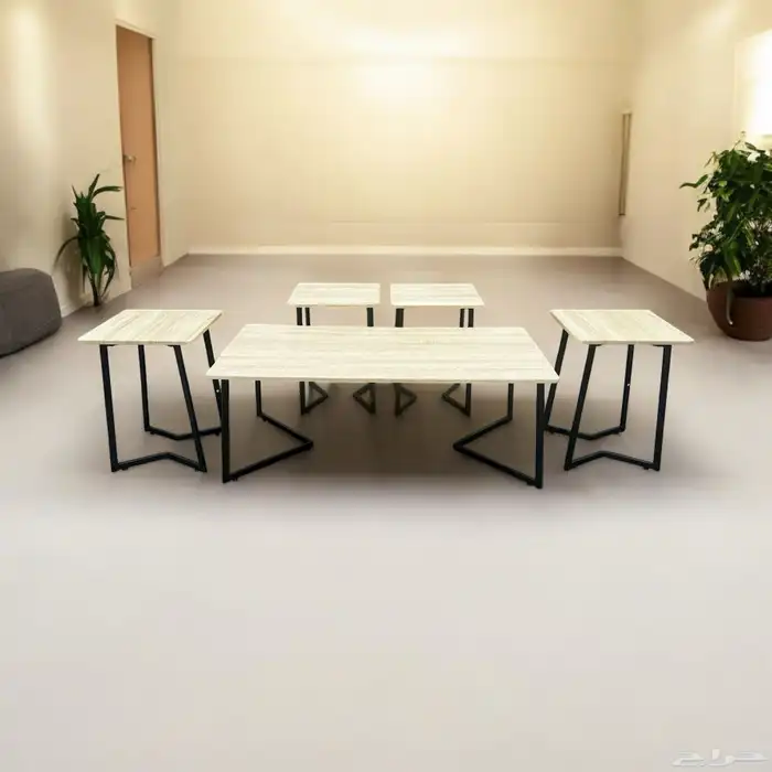 طاولات خدمة 5 قطع 1