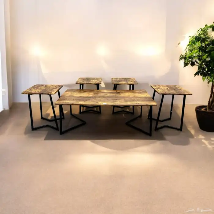 طاولات خدمة 5 قطع 2