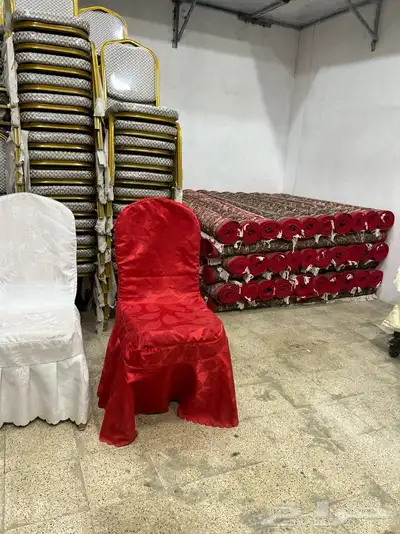 تاجير فرشات وكراسي وطاولات 0