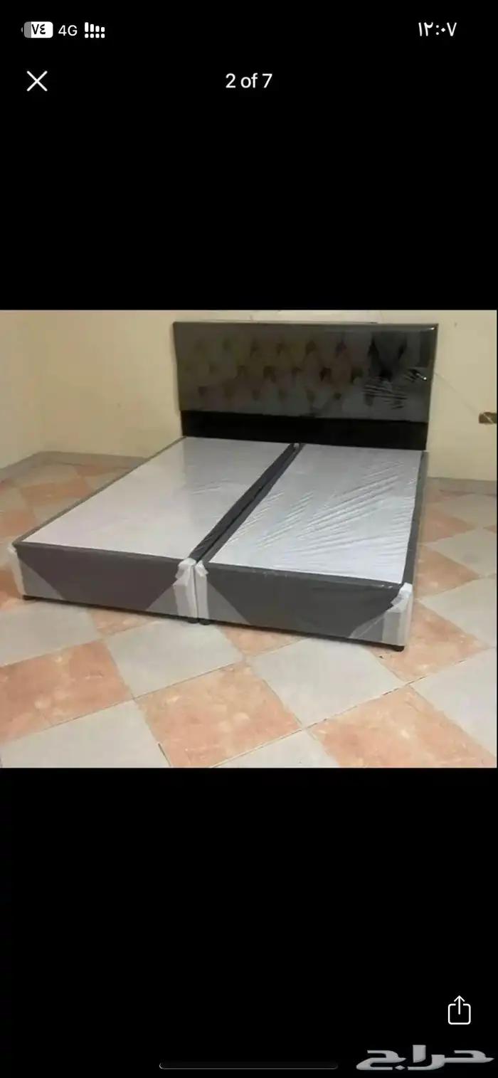 تفصيل سرير خشب 6