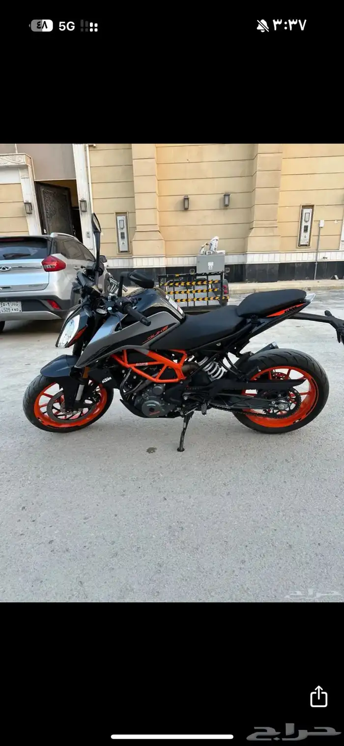 ابحث عن دباب KTM حجم المكينه 390cc بحدود21 وأقل البيع اقساد 2