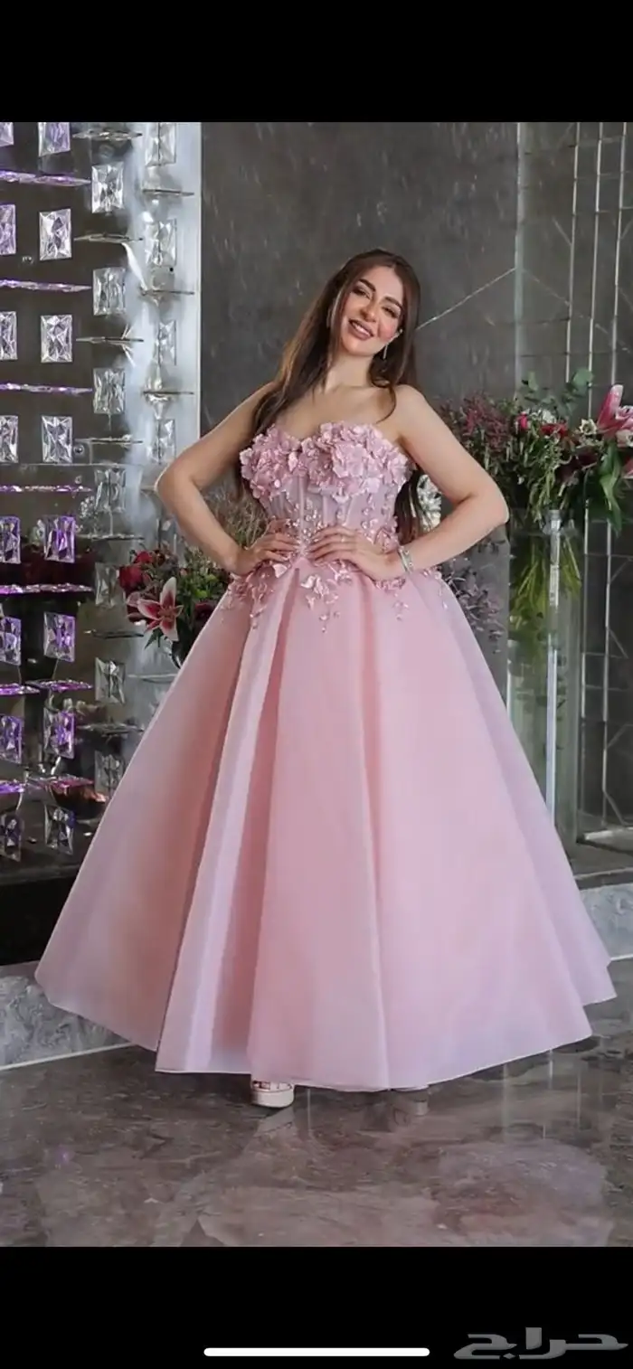 فستان ل اخت العروس ورد 1