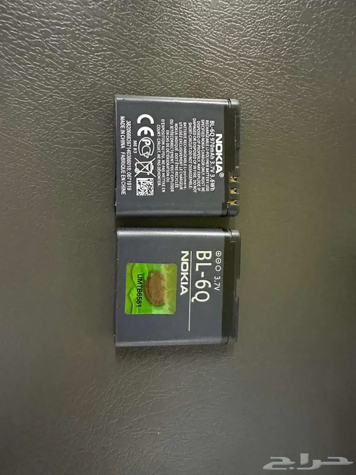 بطارية نوكيا BL-6P الاصلية 6500 Classic 7900 Prism 7900P 8