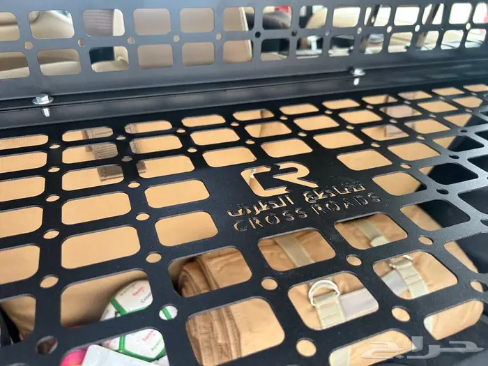 رف تخزين علوي في الشنطة و صاجة حماية اسفل المكينه راف فور 4