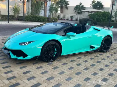 لامبورغيني هوراكان سبايدر كشف LP610-4 كحلي 2018م 4