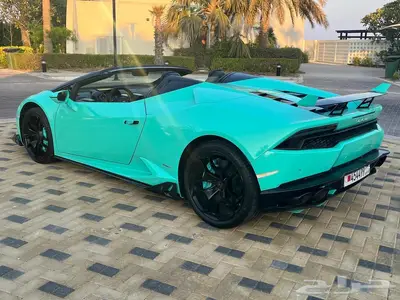 لامبورغيني هوراكان سبايدر كشف LP610-4 كحلي 2018م 1