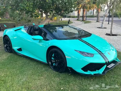 لامبورغيني هوراكان سبايدر كشف LP610-4 كحلي 2018م 3