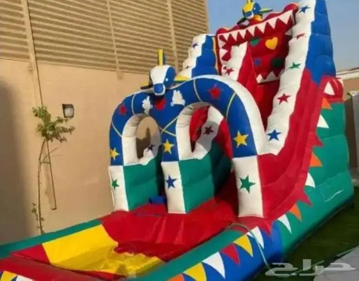 اجار نطيطات زحليقه مسبح نطيطه العاب 2