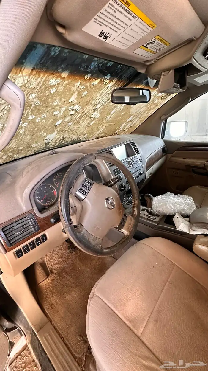 تشليح   سكراب   بيع قطع غيار ارمادا اللون زيتي 4