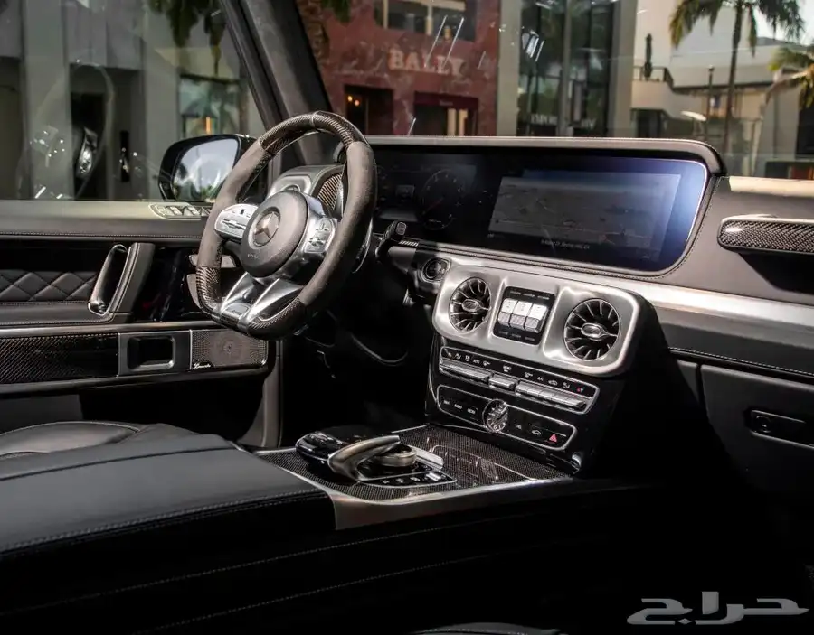 تحويل G63 G500 الى دخول ذكي (بصمة) كاربون داخلي 11