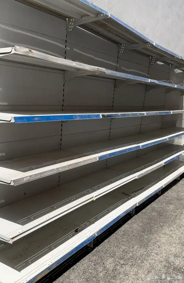 رفوف للعرض حديد صيني 16 متر لون ابيض 0