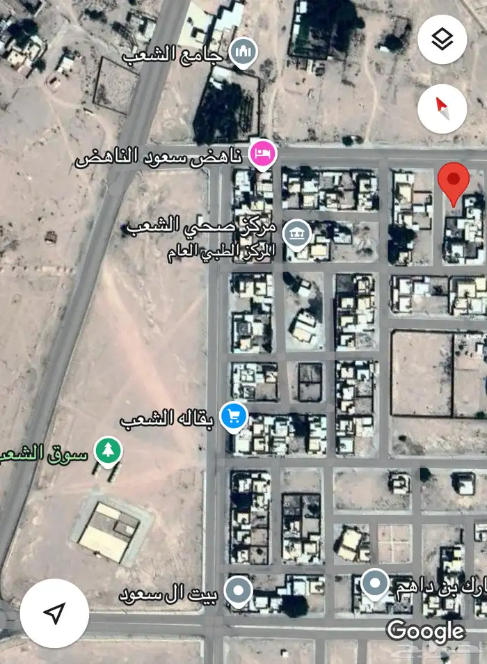 للبيع أرض سكنية بمركز الشعب في تمير 0