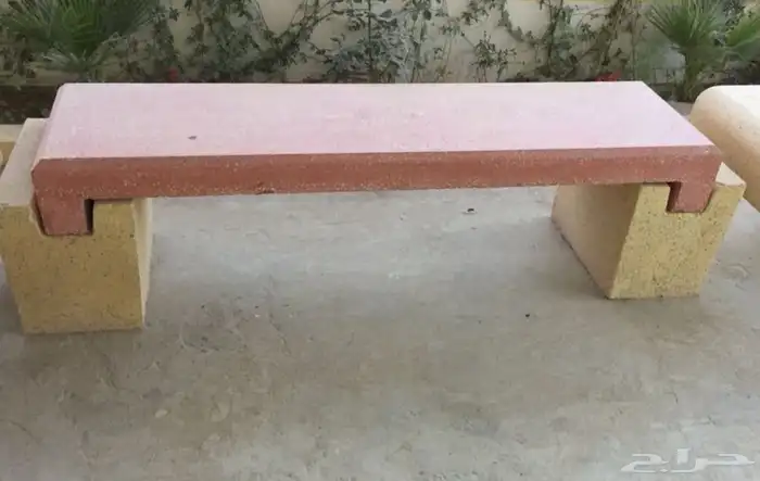 كراسي خرسانية جلسات حدائق مصدات تجميلية 13