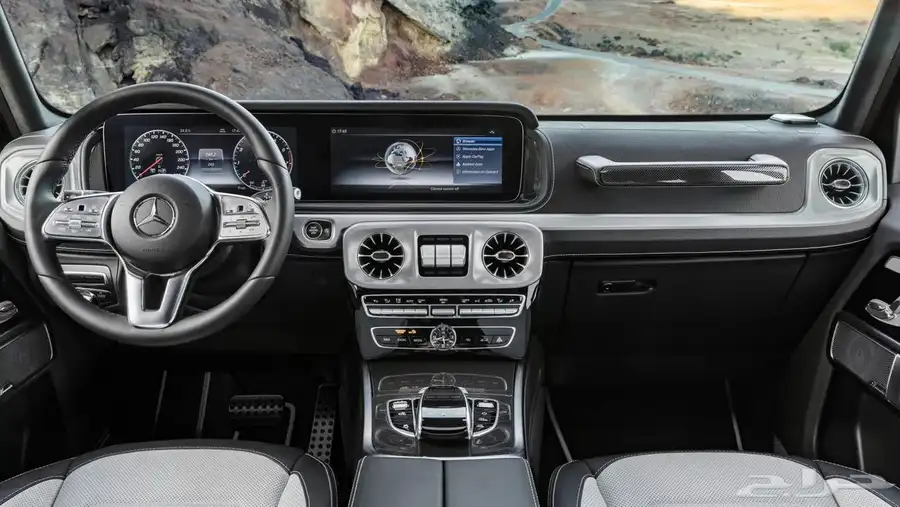تحويل G63 G500 الى دخول ذكي (بصمة) كاربون داخلي 12