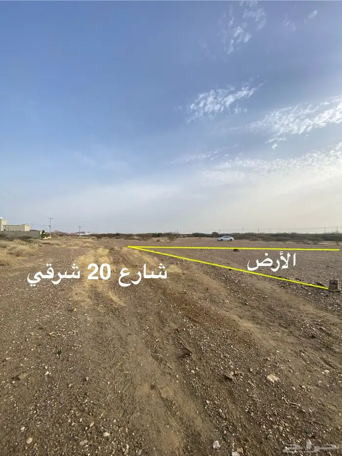 أرض للبيع رجال المع بني زيد واجهتين مستويه تماما 4