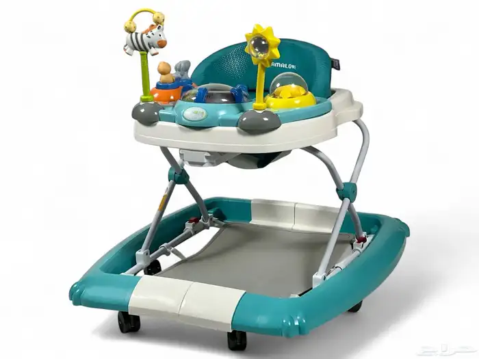 مشاية اطفال هزاز 2 في 1 - مشاية للمواليد مع وضع الهزاز 0