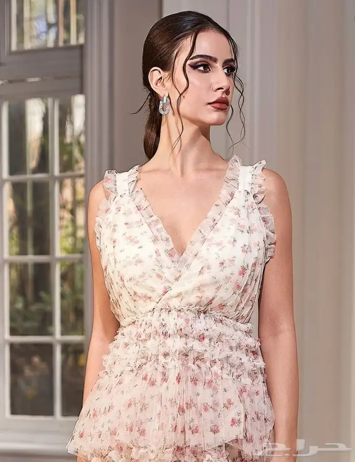 فستان سهرة انيق وناعم من مارينا 1
