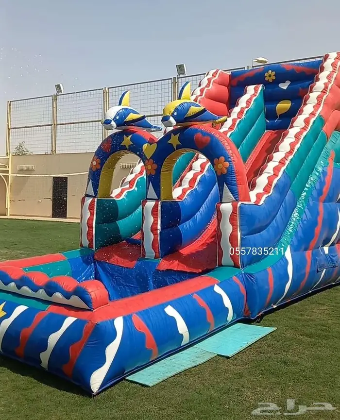 زحليقه مايئه نطيطات ملعب صابوني إيجار 1