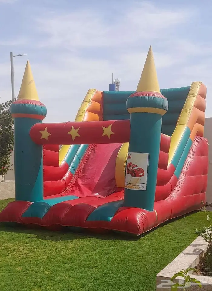 زحليقه مايئه نطيطات ملعب صابوني إيجار 3