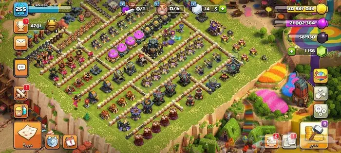 قرية كلاش اوف كلانس جميع التونات 7