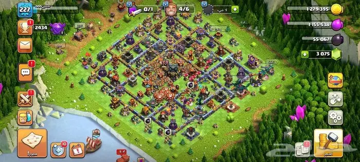 قرية كلاش اوف كلانس جميع التونات 4