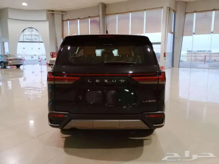 وارد اليحيى لكزس LX600 BB رادار جلد جملي 2025 اسود 4