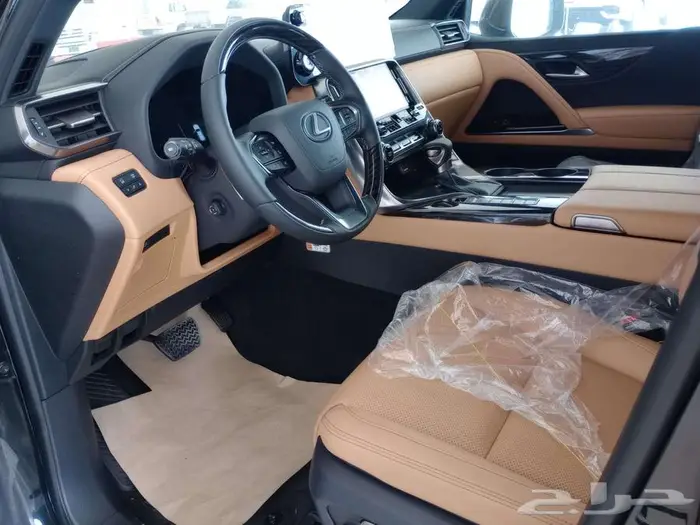 وارد اليحيى لكزس LX600 BB رادار جلد جملي 2025 اسود 17