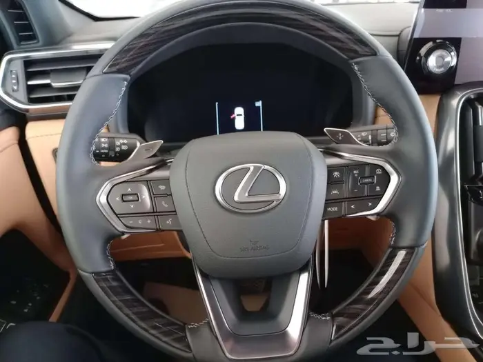 وارد اليحيى لكزس LX600 BB رادار جلد جملي 2025 اسود 9