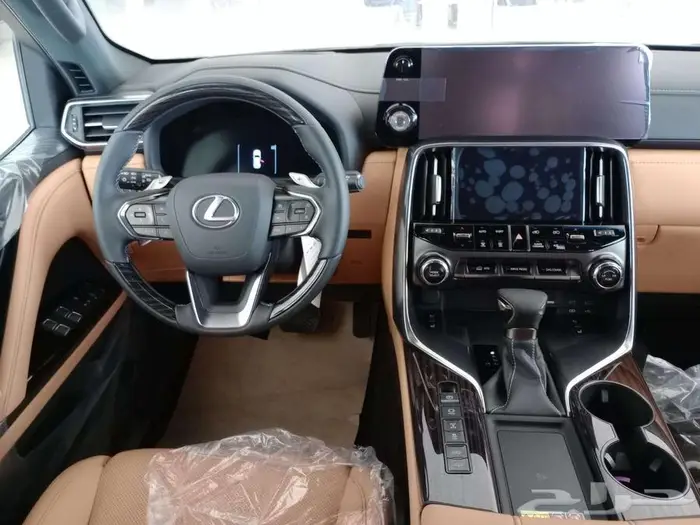 وارد اليحيى لكزس LX600 BB رادار جلد جملي 2025 اسود 13