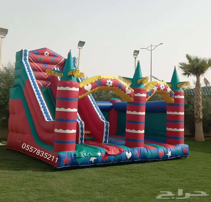 زحليقه مايئه نطيطات ملعب صابوني إيجار 0