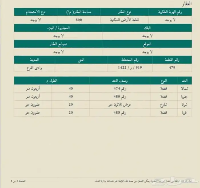 ارض للبيع في وادي الفرع المدينه. 0