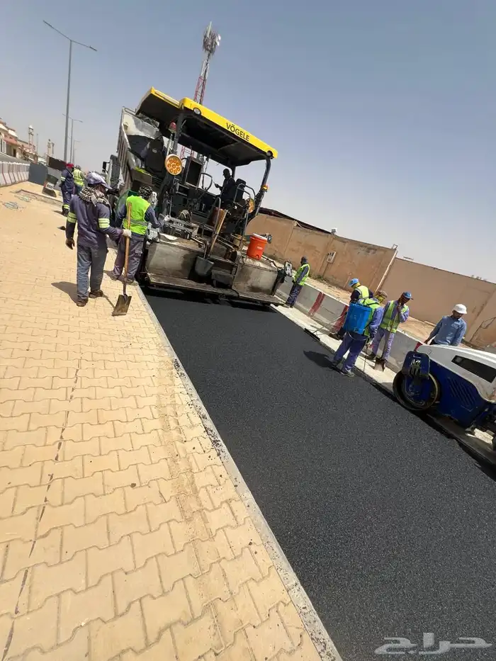 مقاول اسفلت انترلوك اعمال ترابية 6