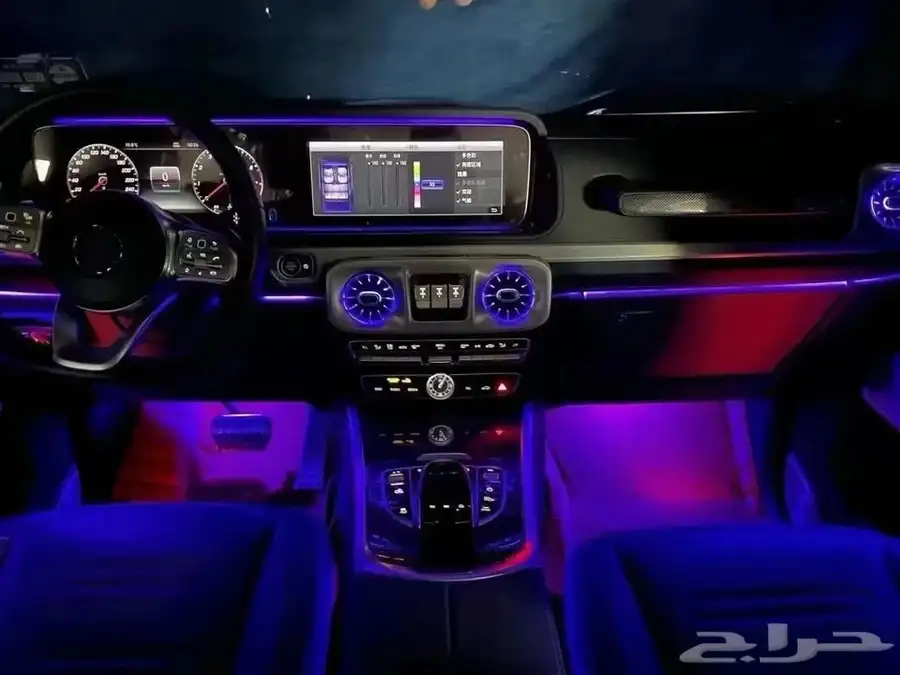 تحويل G63 G500 الى دخول ذكي (بصمة) كاربون داخلي 9