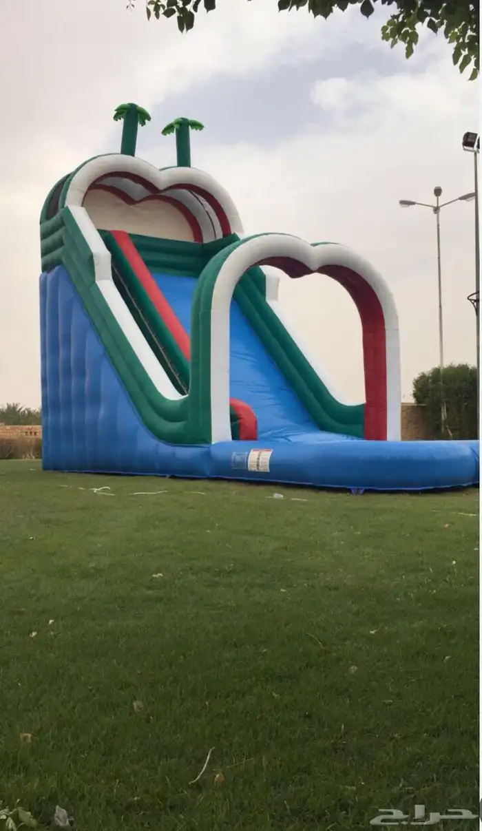 زحليقة مائية نطيطة مائية ملعب صابوني 5