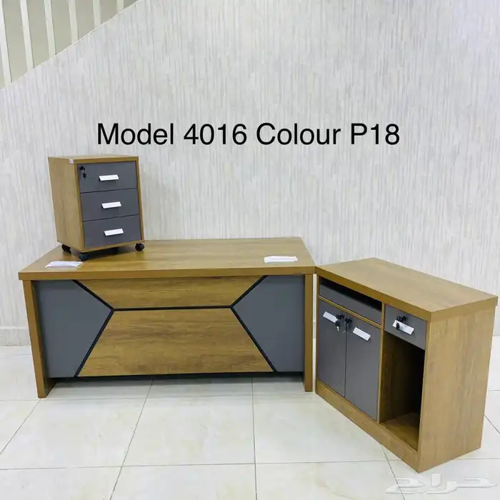 office furniture مكتب سكرتير دولاب كراسي و مكاتب طقم موظف 8