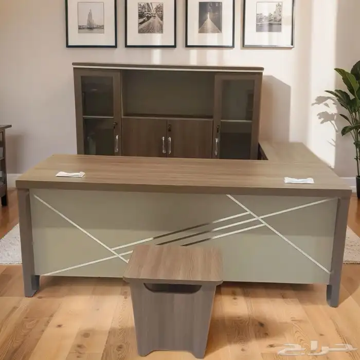 office furniture مكتب سكرتير دولاب كراسي و مكاتب طقم موظف 63