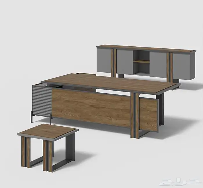 office furniture مكتب سكرتير دولاب كراسي و مكاتب طقم موظف 55