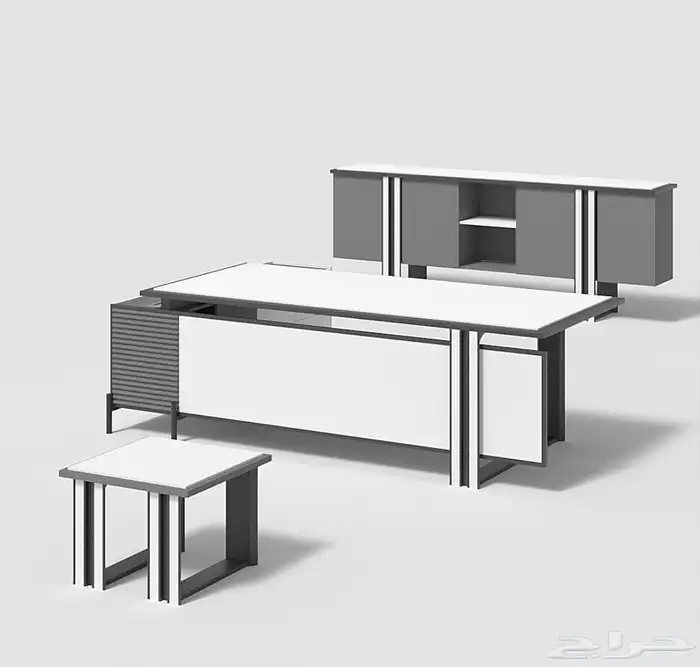 office furniture مكتب سكرتير دولاب كراسي و مكاتب طقم موظف 54